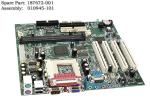 Motherboard (system board), 810e chipset, 133MHz front side bus – Does not include processor