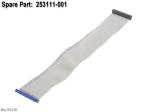 Hard drive/CD-ROM drive ribbon cable – 350mm (13.8in) long – For chassis type 1