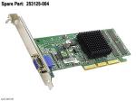 AGP graphics card – Nvidia GeForce2 MX, NV11, 32MB SDRAM, 4X AGP – No TV out