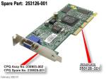 NVIDIA Vanta AGP 4X graphics card – Has 16MB SDR SDRAM, 250MHz RAMDAC, and one DB-15 analog monitor output – Low profile form factor, requires one AGP slot