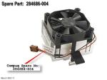 Heat sink (circular shape) with attached fan – For use on P4 processor