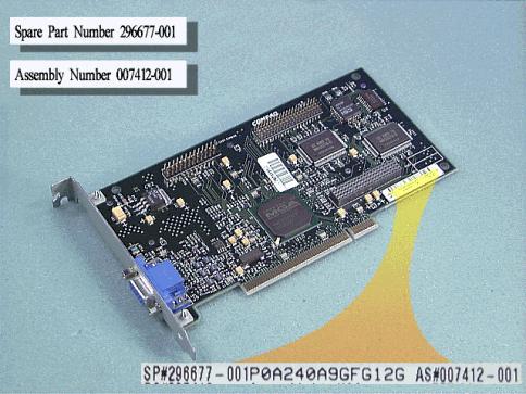 Matrox Mistique PCI graphics board with 4MB SGRAM memory