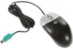 PS/2 three-button mouse (Opal white) – Has attached 2.13m (7.0ft) long cable with Green 6-pin mini-DIN connector Part 327716-001  , 674315-001