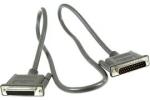 IEEE 1284 Bi-Tronics parallel extension cable – DB-25 (M) connector (type A) to DB-25 (F) connector (type A) – 1.9m (6.3ft) long – From LaserJet Companion to computer