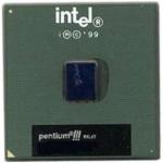 Intel Pentium III processor – 550MHz (Katmai, 100MHz front side bus, 512KB Level-2 cache, Slot 1) – Includes heat sink