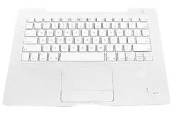 Housing, Top Case with Keyboard, Version 2 WHITE MacBook 13 821-0409,825-6764