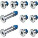 Screw, Cosmetic, Rear Cover, Pentalobe, Short, Pkg. of 8 MacBook Air 13 Late 2010