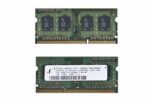 Memory, SDRAM, 1GB, DDR3 1066, SODIMM