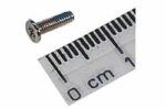 Screw, 2 x 0.4 x 5 mm, Nylock