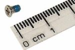 Screw, 2.5 x 0.45 x 4 mm, D4.2, Nylock